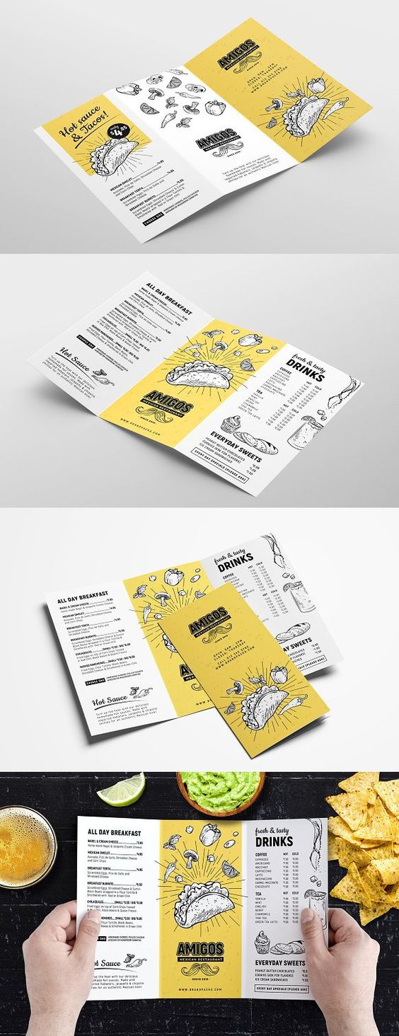 Menu Design Inspiration Tremento 7