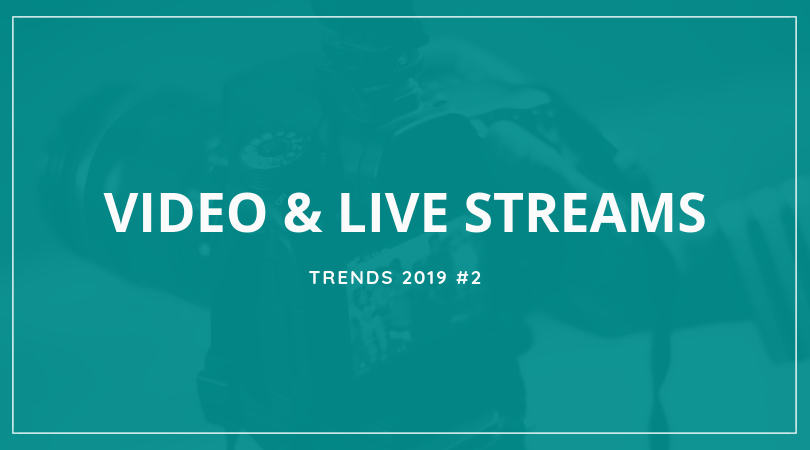 2019 trends video and live streams for hotels restaurants cafés Tremento Hospitality Advertising