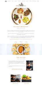 Bhatti Pasal Restaurant Website Design 1