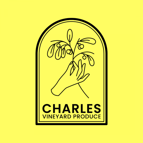 Chic Vineyard Logo - Charles Vineyard Produce