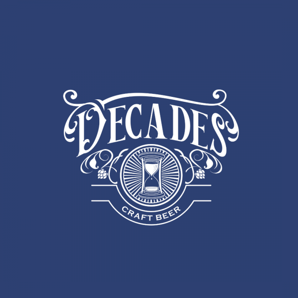 Creative Beer Logo - Decades