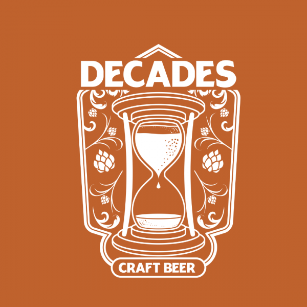 Creative Craft Beer Logo - Decades