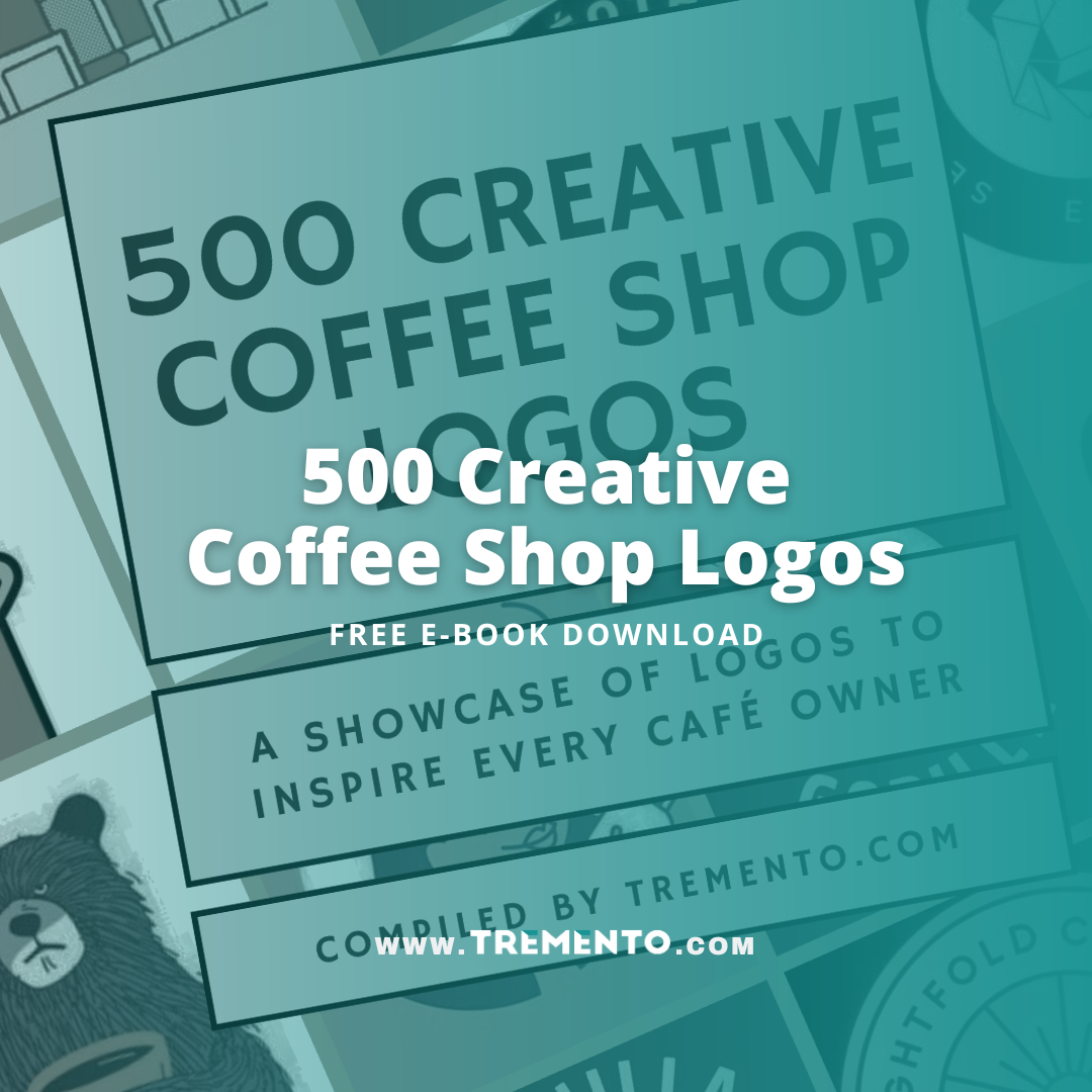 Tremento 500 Creative Coffee Shop Logos